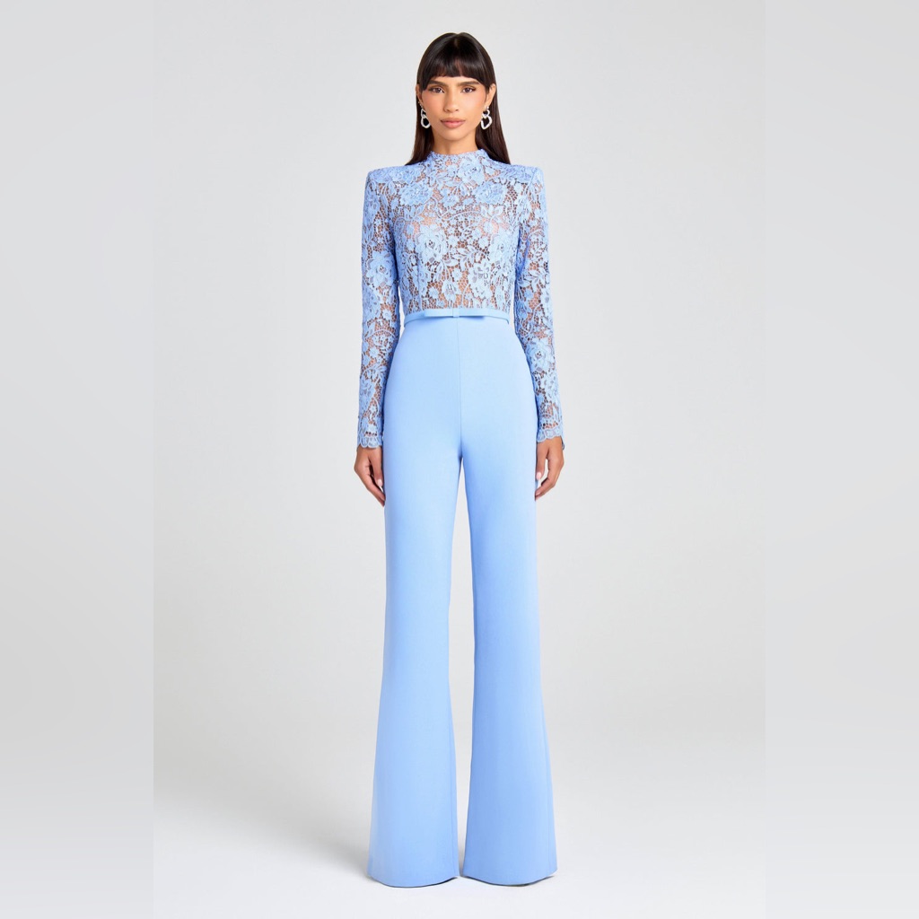 Nadine Merabi Maddie Blue Jumpsuit